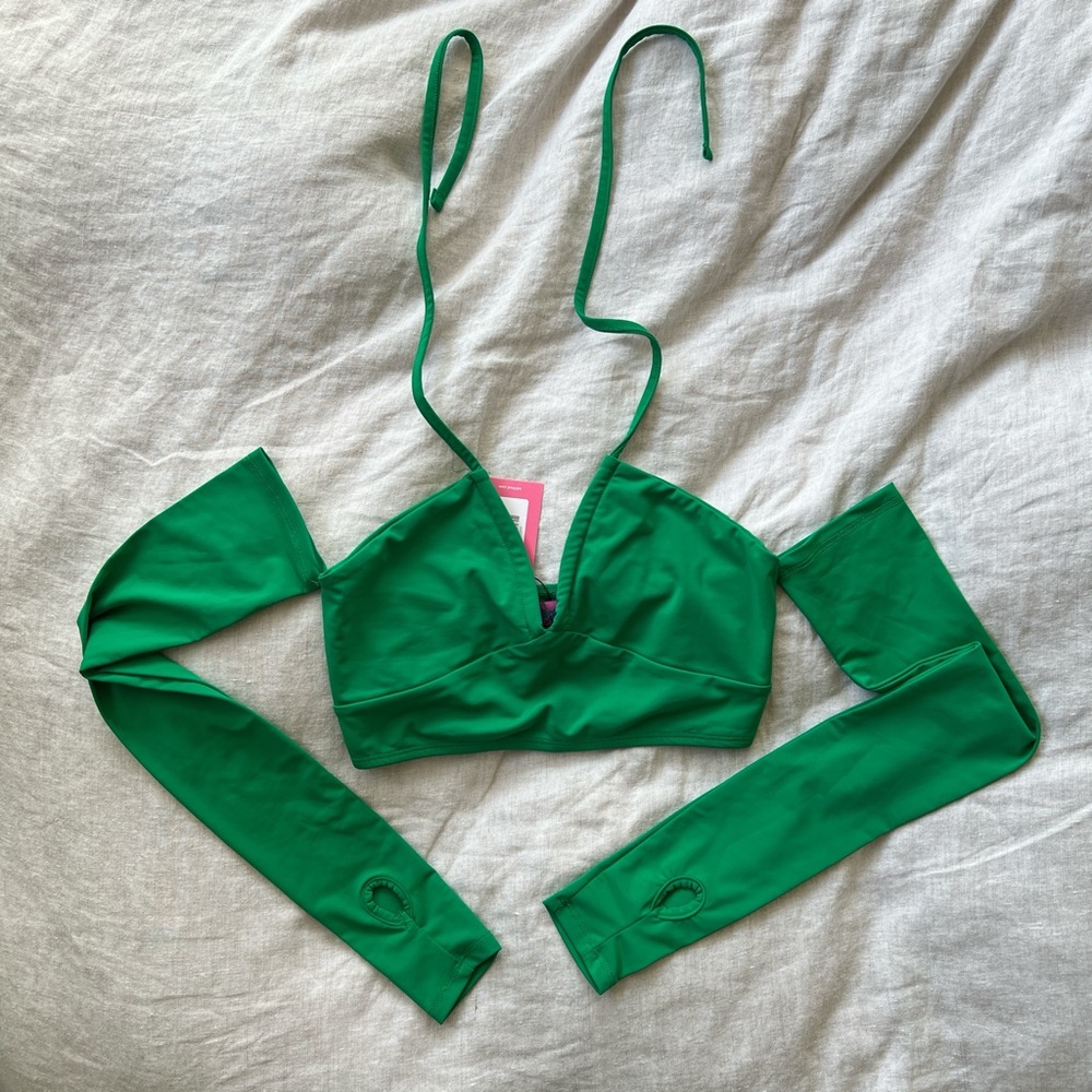 Edikted Green Crop Top